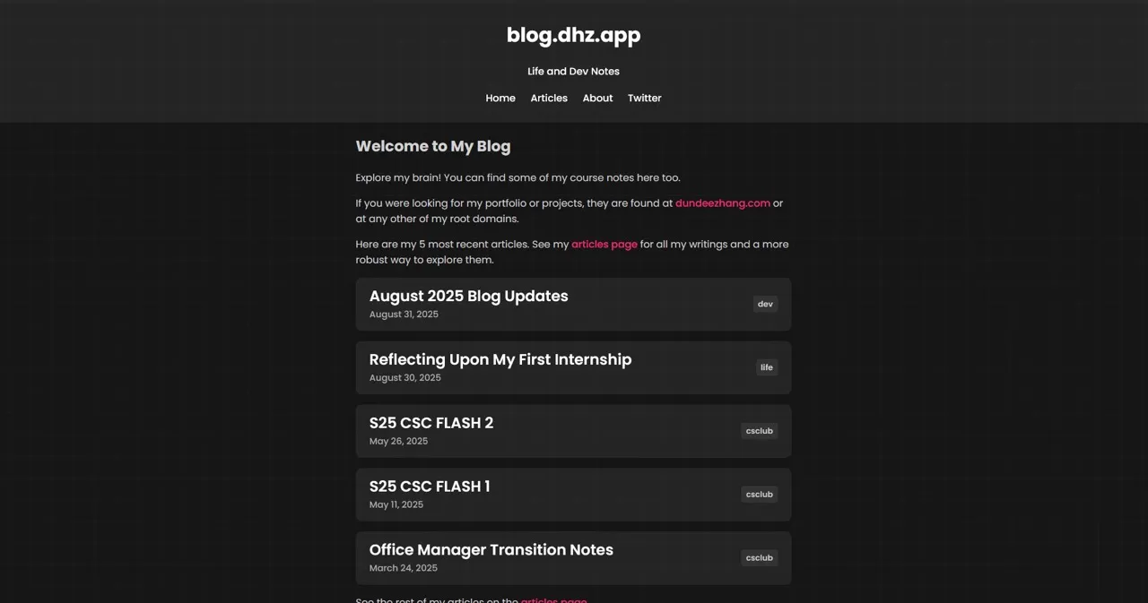 Blog V3